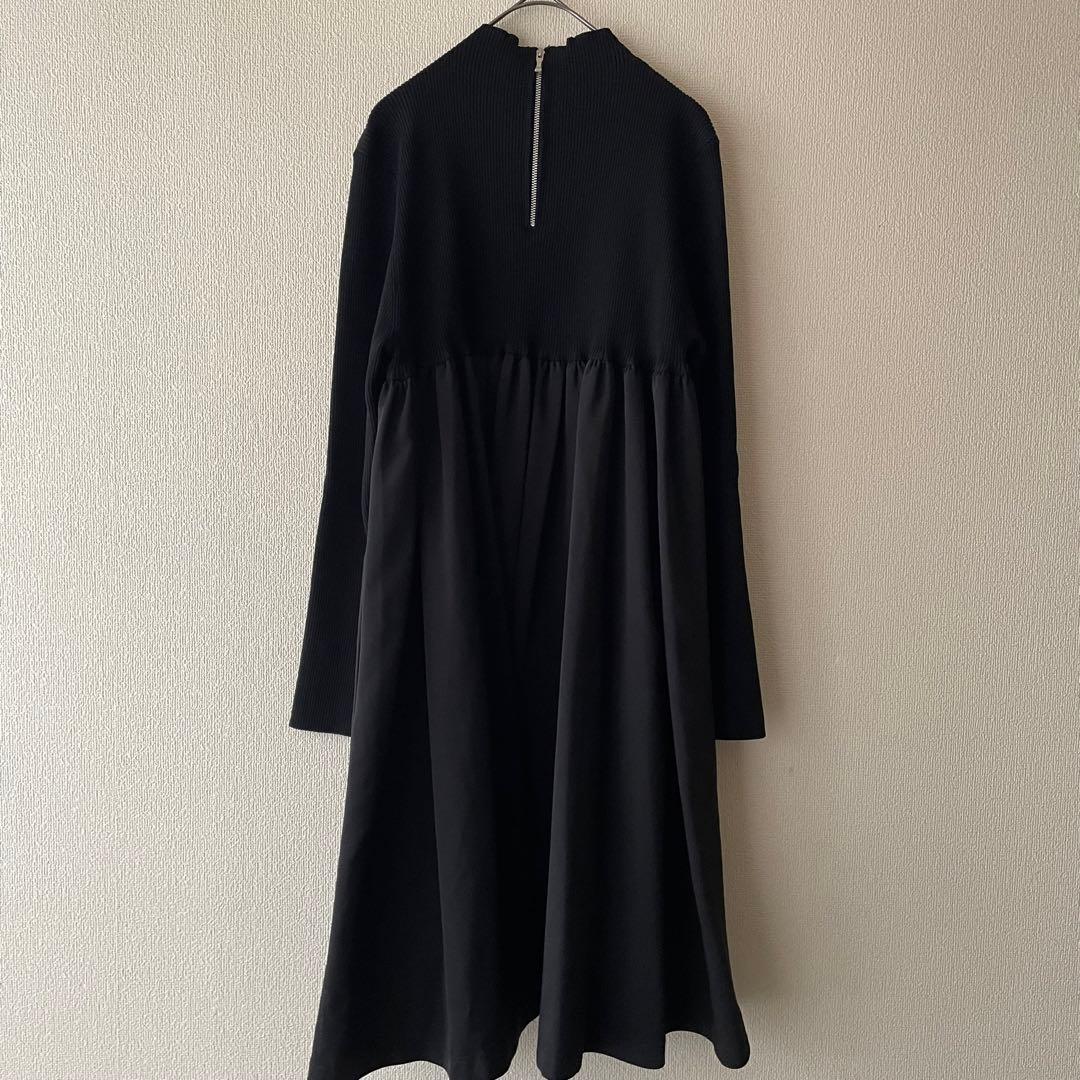 セルフォード　ドッキングAラインニットワンピース