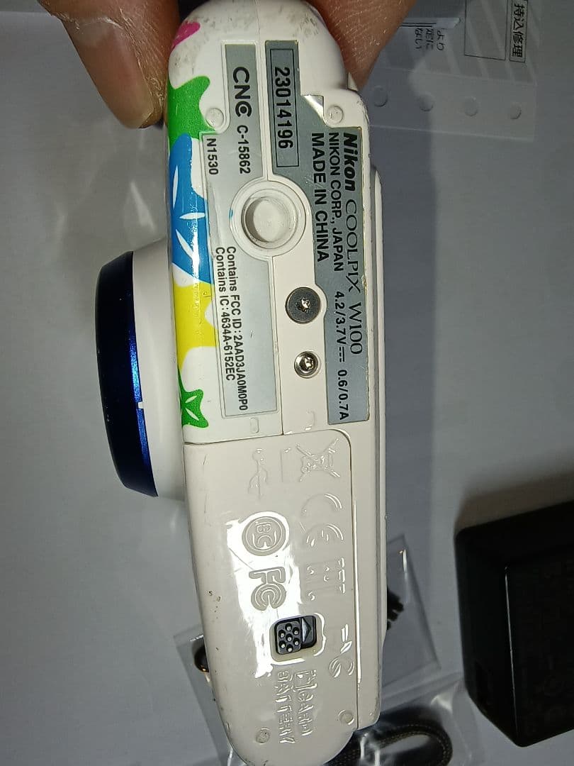 中古品傷有コンパクトデジタルカメラNikon W100
