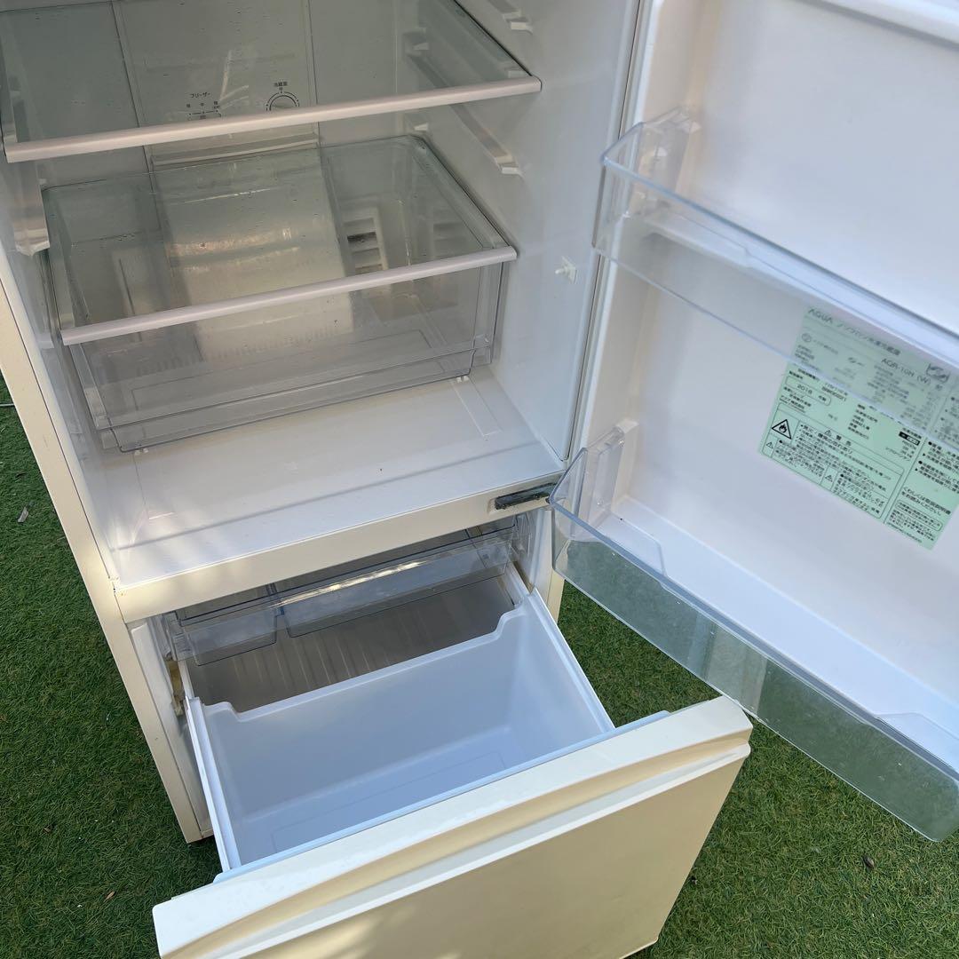 【横浜市内】AQUA　157L 2ドア冷蔵庫 AQR-16H 単身 一人暮し