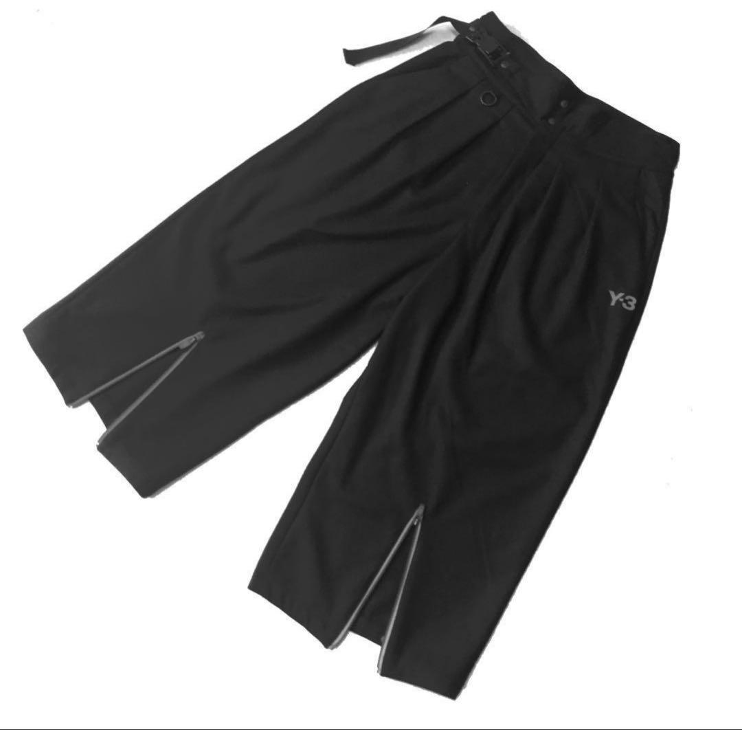 Y-3 Y3 ワイスリー ウールワイドパンツ