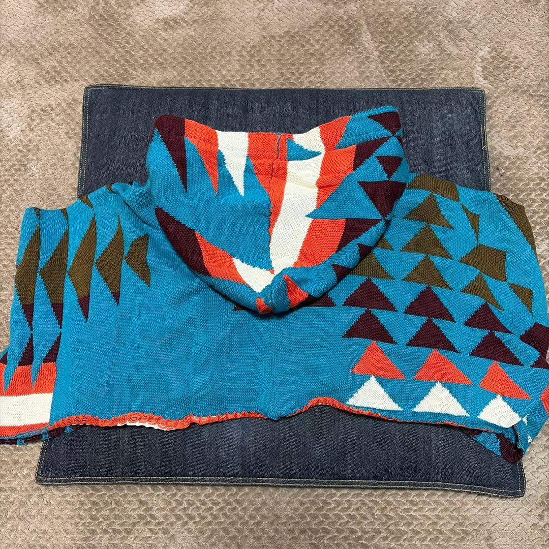 sacai ×PENDLETON レイヤードパーカー サイズ1