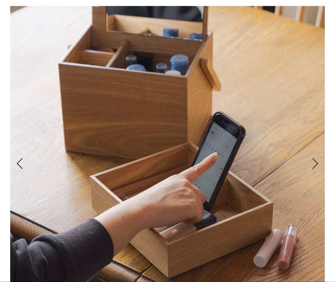 【sachaサシャさんコラボ】すっきりまとまるメイクボックス