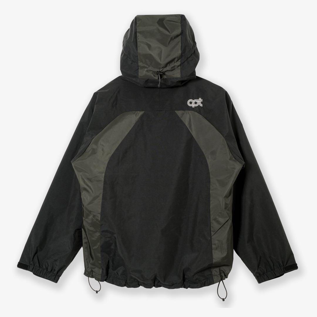 OPTSTUFF SHELL PARKA (BLACK×GRAY)