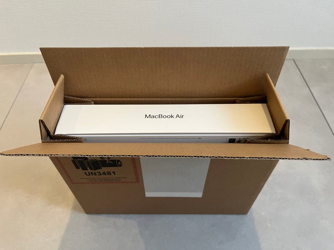 M1 MacBook Air 8GB 256GB USキーボード スリーブ付属