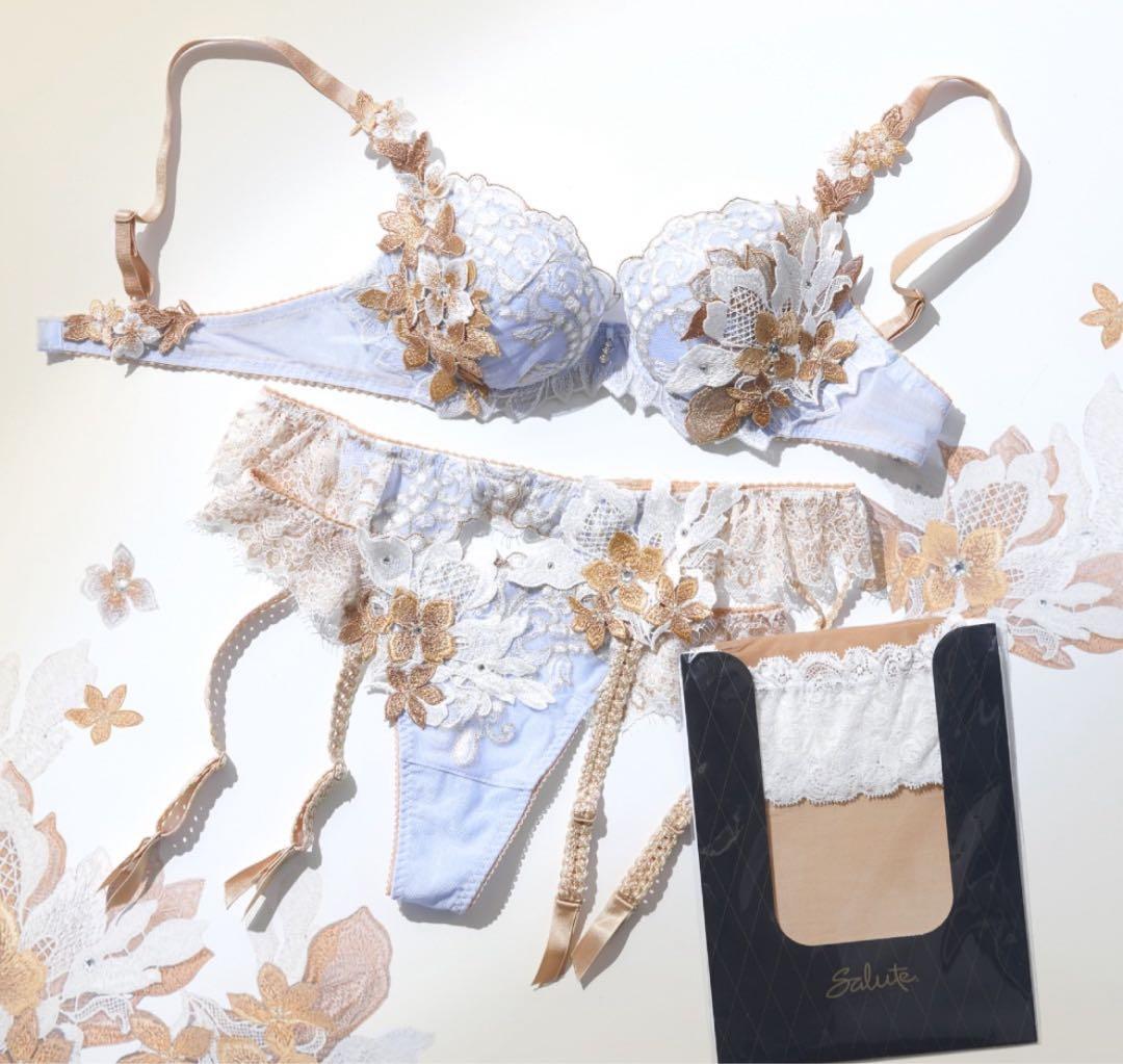 サルート 02 プレステージ 新品タグ付 P-upブラTバックM H70 PU