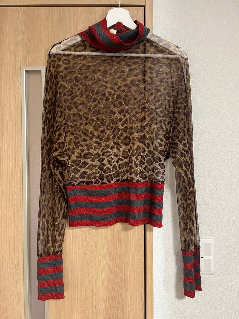 D&G レオパード シアーセカンドスキン