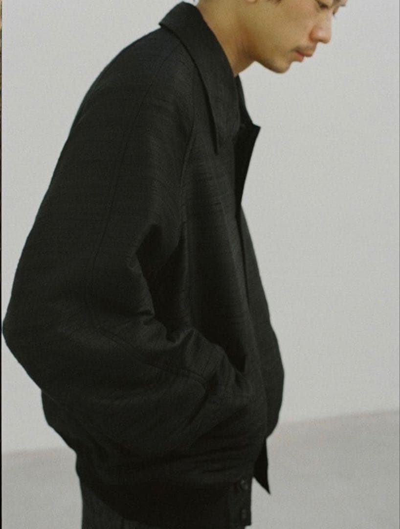 LIDNM WILD SILK PADDED BLOUSON Sサイズ