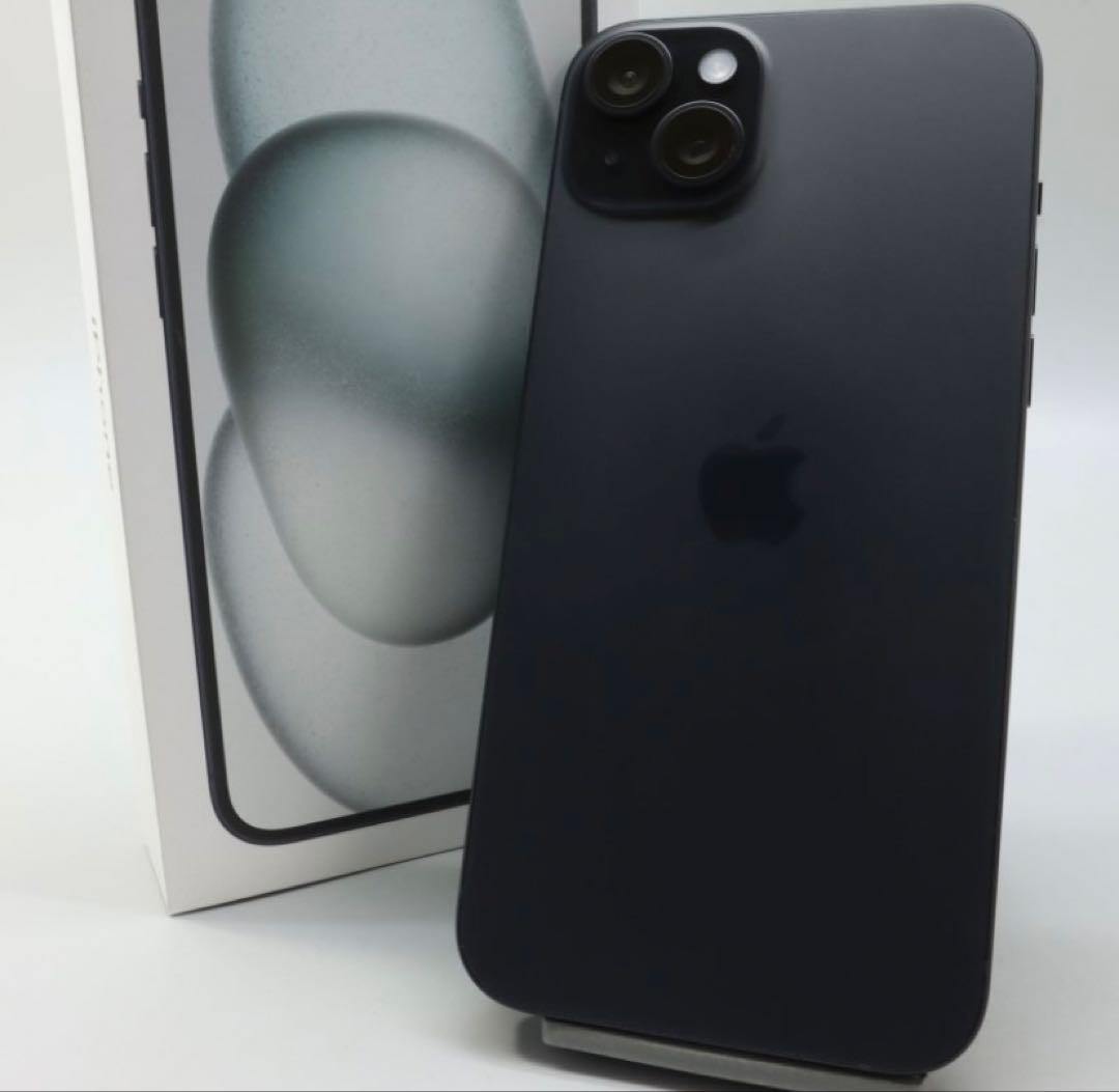 Apple iPhone15 Plus 128GB Black バッテリ100%