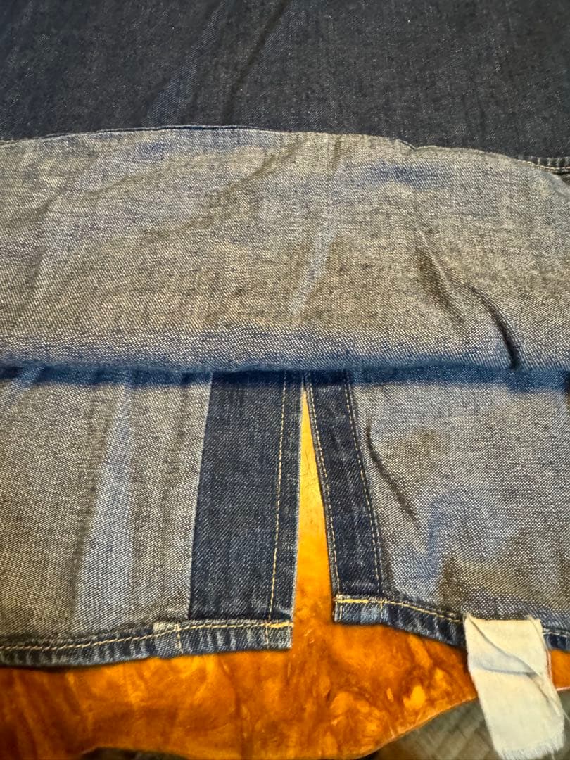 Lee 40's復刻跳ね馬タグデニムウエスタンシャツ16（L）箱付き美品