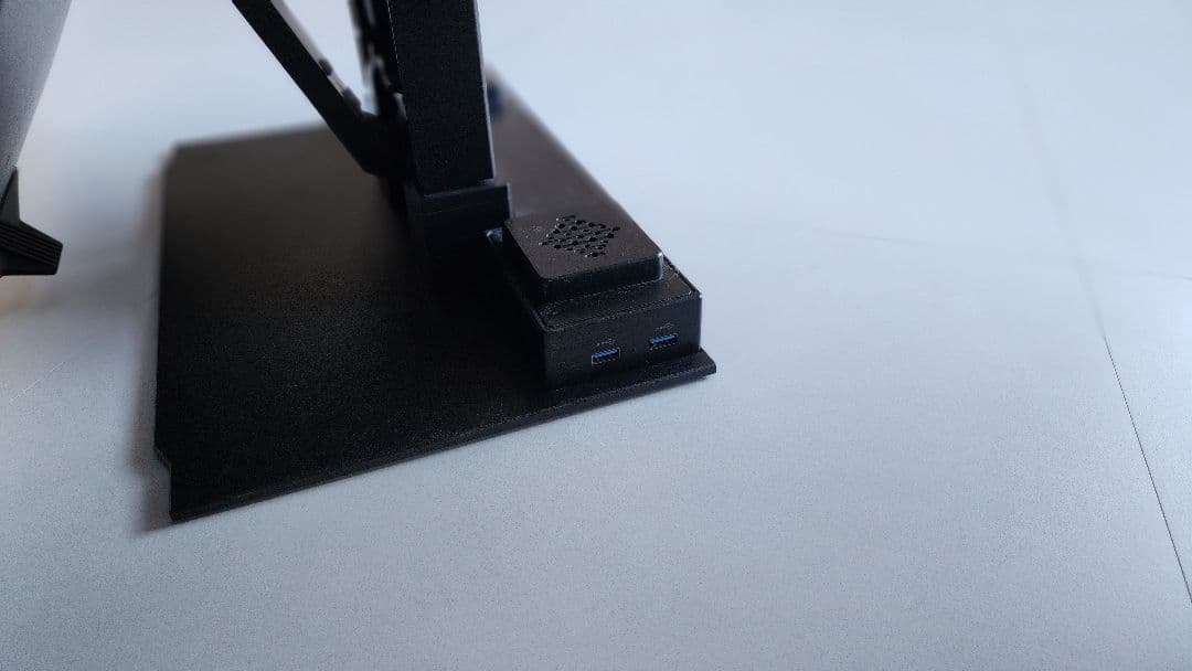 【美品】Geminos 24インチ×2 垂直スタックモニター