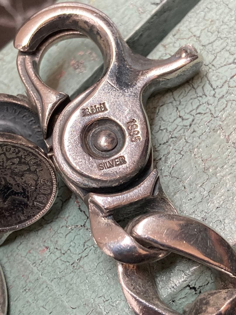 [1-O] Rebel 1995 SILVER / CROSS 喜平ブレスレット