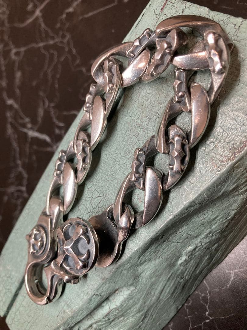 [1-O] Rebel 1995 SILVER / CROSS 喜平ブレスレット