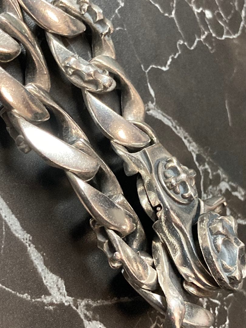 [1-O] Rebel 1995 SILVER / CROSS 喜平ブレスレット