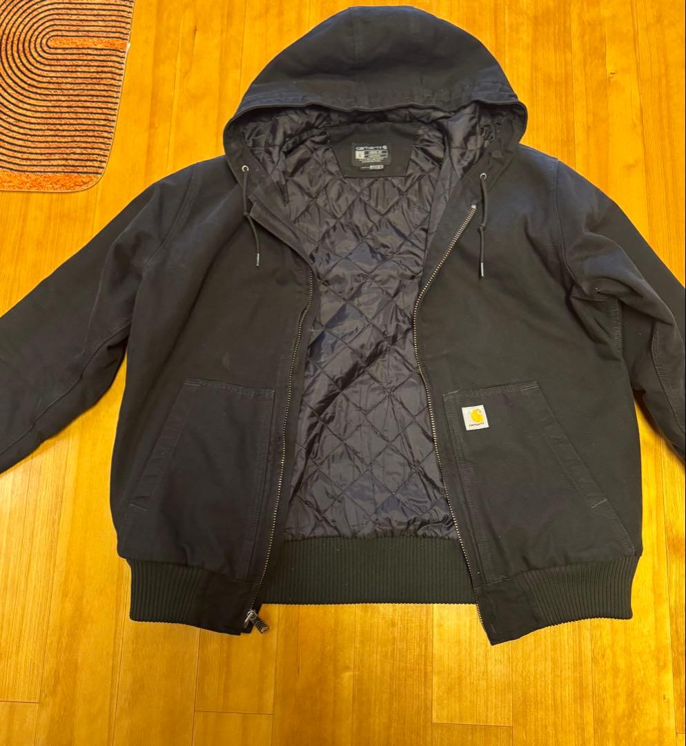 Carhartt フード付きジャケット ブラック