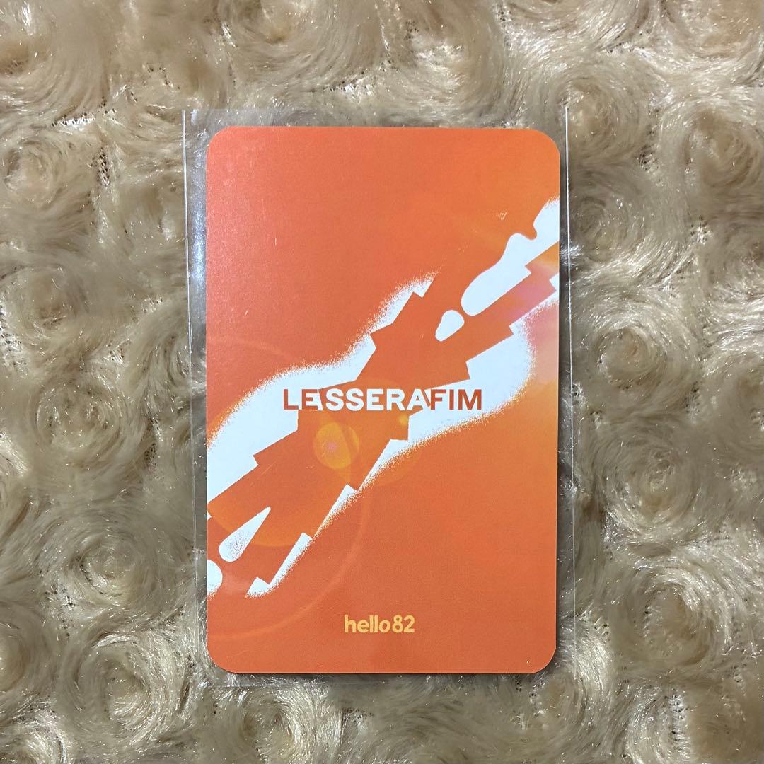 LE SSERAFIM ウンチェ hello82 対面サイン会 トレカ