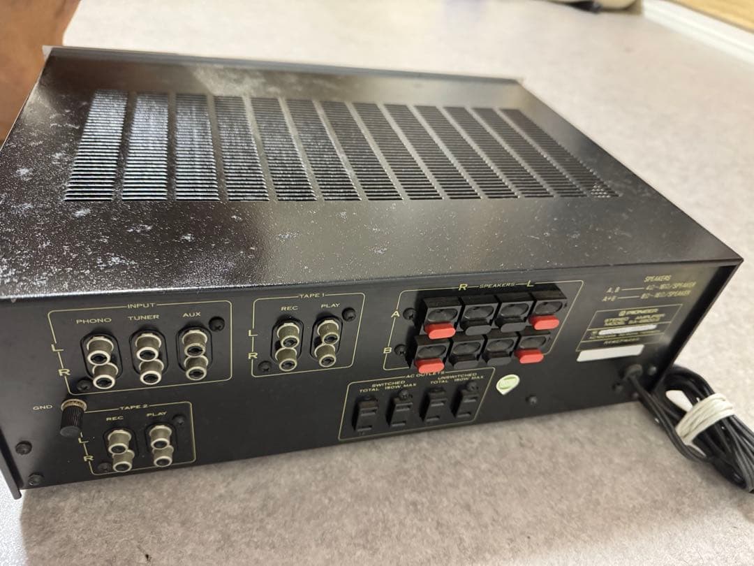Pioneer SA-6800IIステレオアンプ動作確認済み