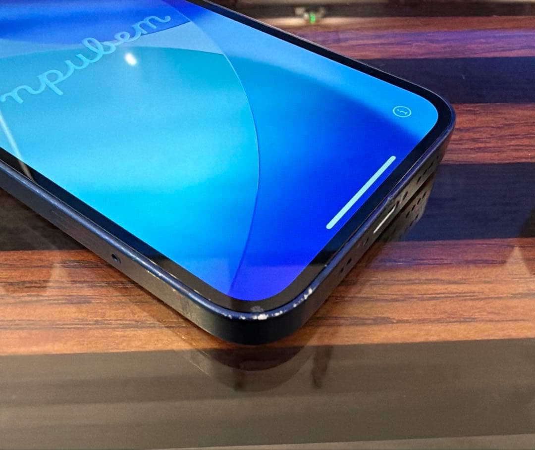 iPhone12 mini 128GB ブルー 本体 初期化済