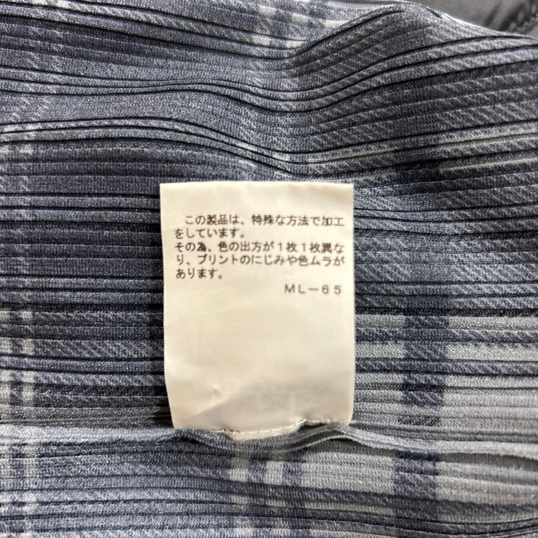 ⭐️プリーツプリーズオーチューブグレーチェック極美品❣️