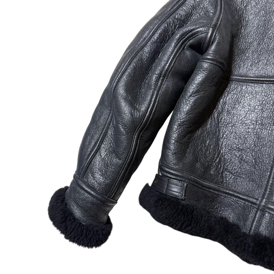 ✨希少美品✨ AVIREX B-3 フライトジャケット ブラック USA製 34