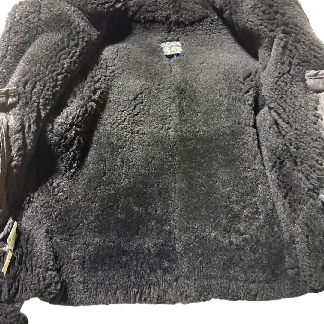 ✨希少美品✨ AVIREX B-3 フライトジャケット ブラック USA製 34