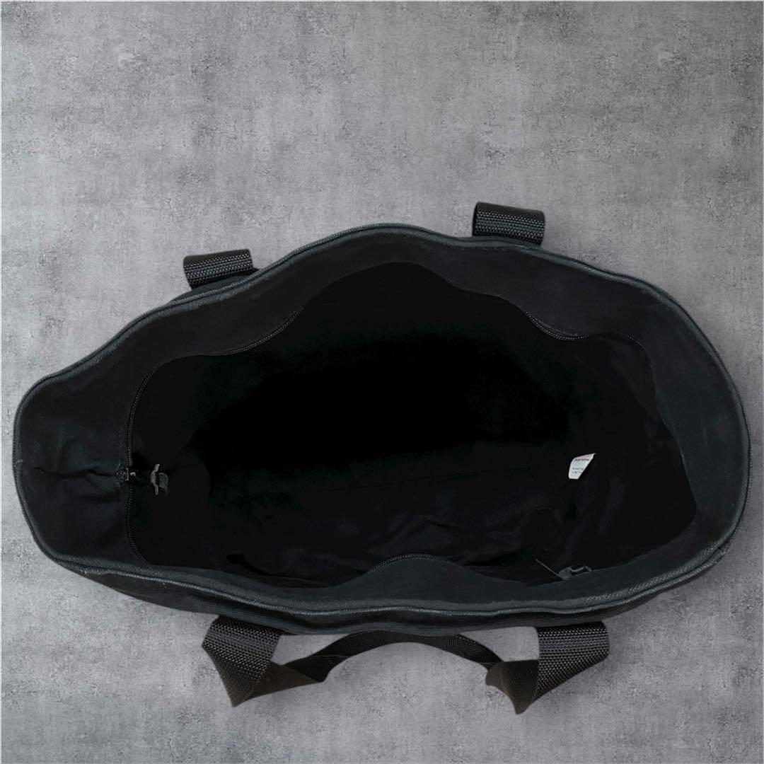 【確実正規品】 シュプリーム トートバッグ ブラック キャンバス 2020AW