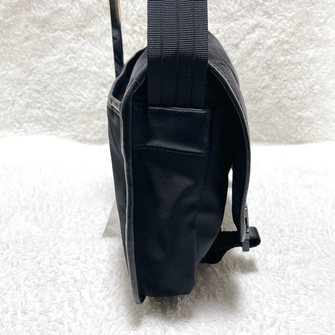 【美品】ポロ ラルフローレン メッセンジャーバッグ ショルダー 黒