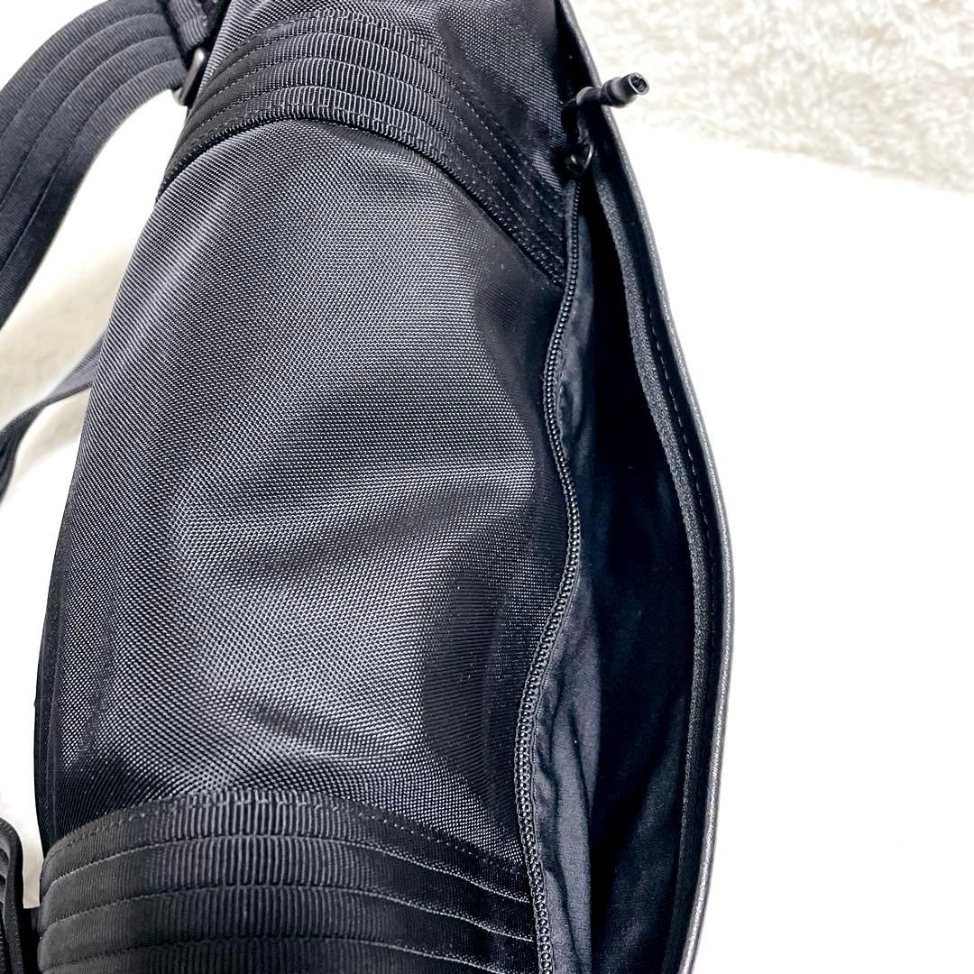 【美品】ポロ ラルフローレン メッセンジャーバッグ ショルダー 黒