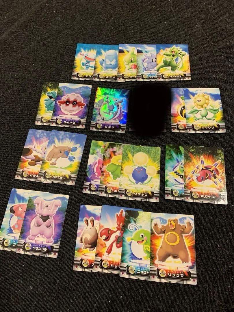 ポケモンずかんカード　金銀編　ルギア　セレビィ