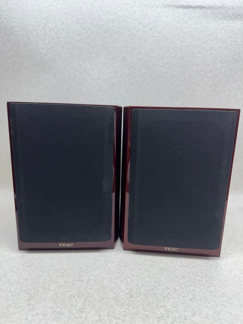 TEAC■S-300NEO　コアキシャル2ウェイスピーカー　レッド系チェリー