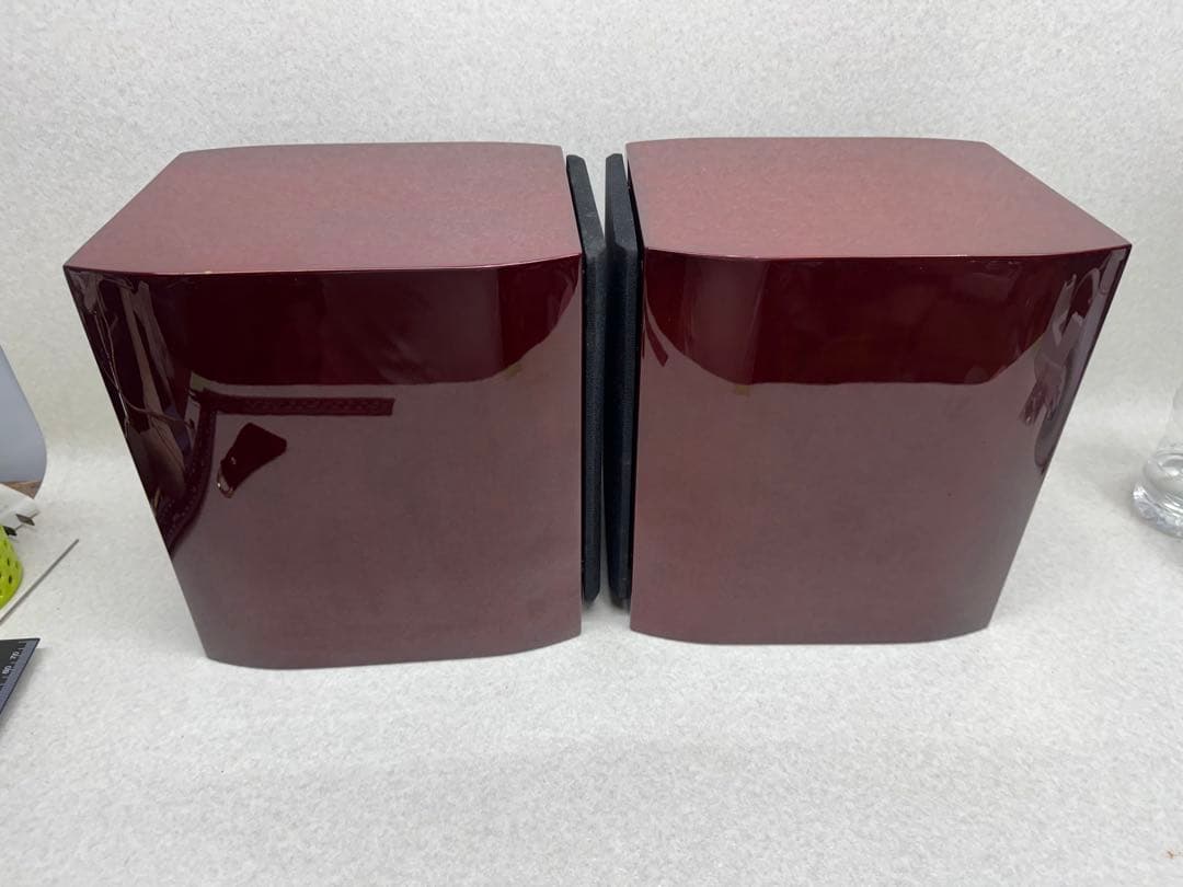 TEAC■S-300NEO　コアキシャル2ウェイスピーカー　レッド系チェリー