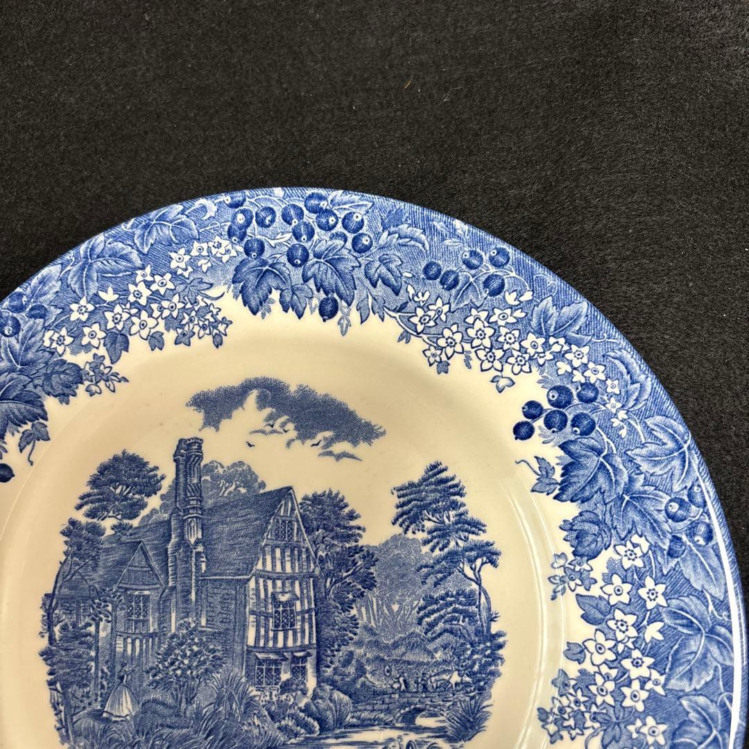 ウエッジウッド　ロマンティックイングランド　デザートプレート　4枚　希少