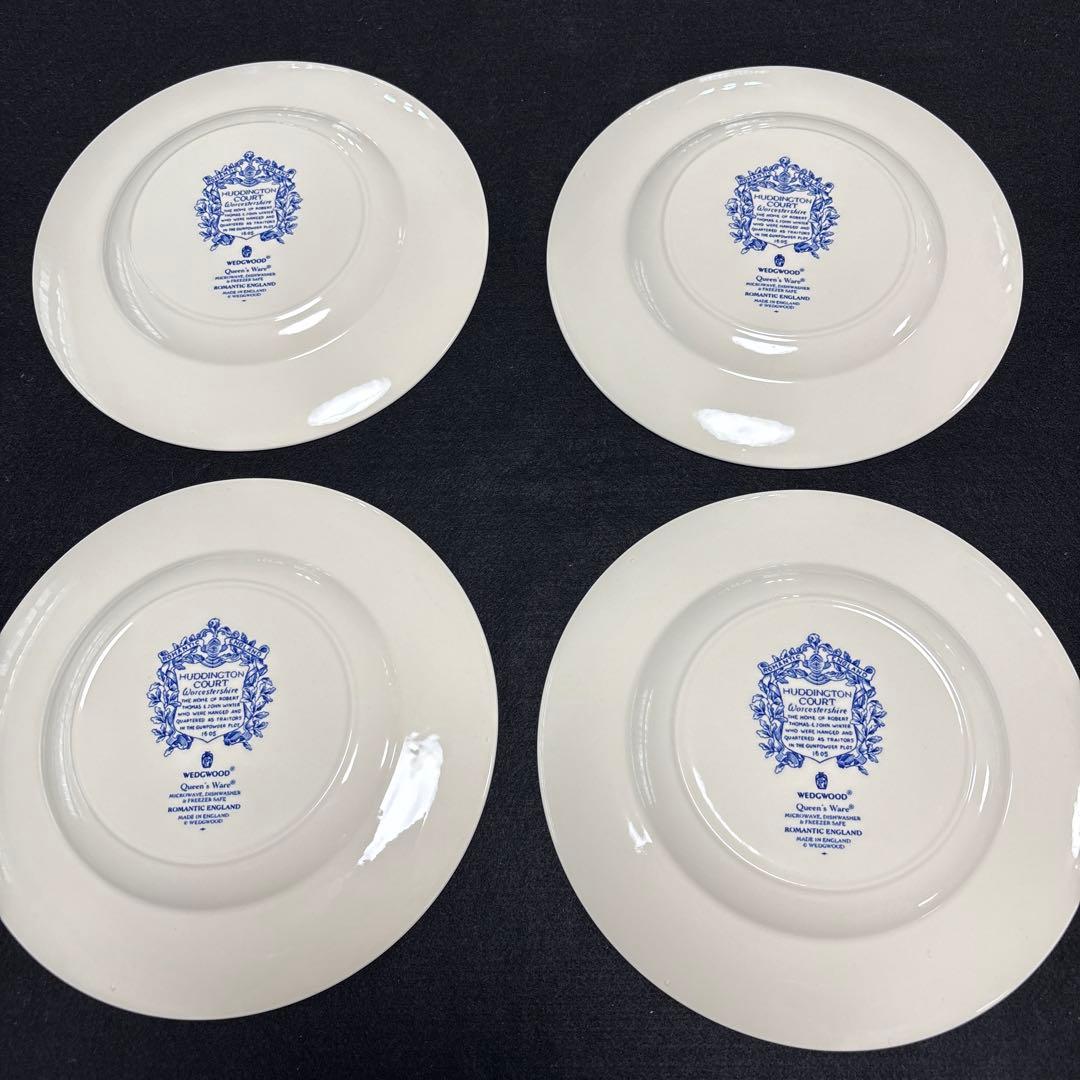 ウエッジウッド　ロマンティックイングランド　デザートプレート　4枚　希少