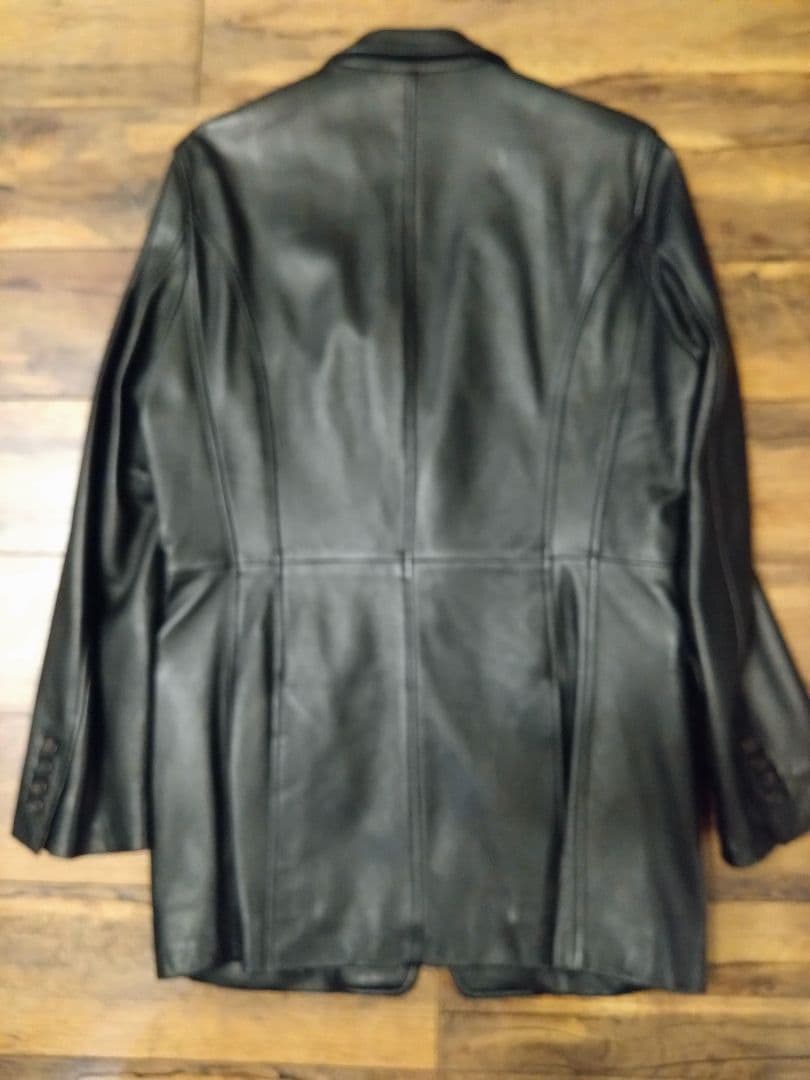 ★極美品 MENS TENORAS ブラックレザージャケット