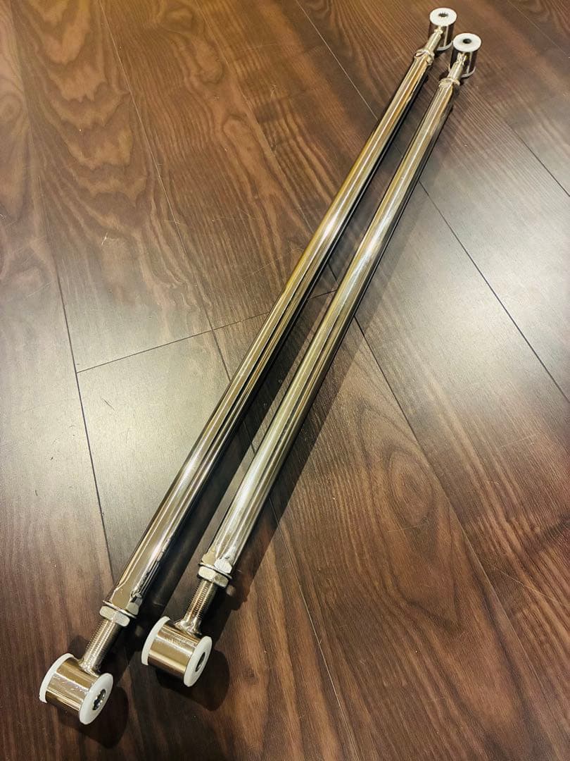 ☆★ジムニー JB系ステンレス製 調整式 強化仕様ラテラルロッド 前後セット★☆