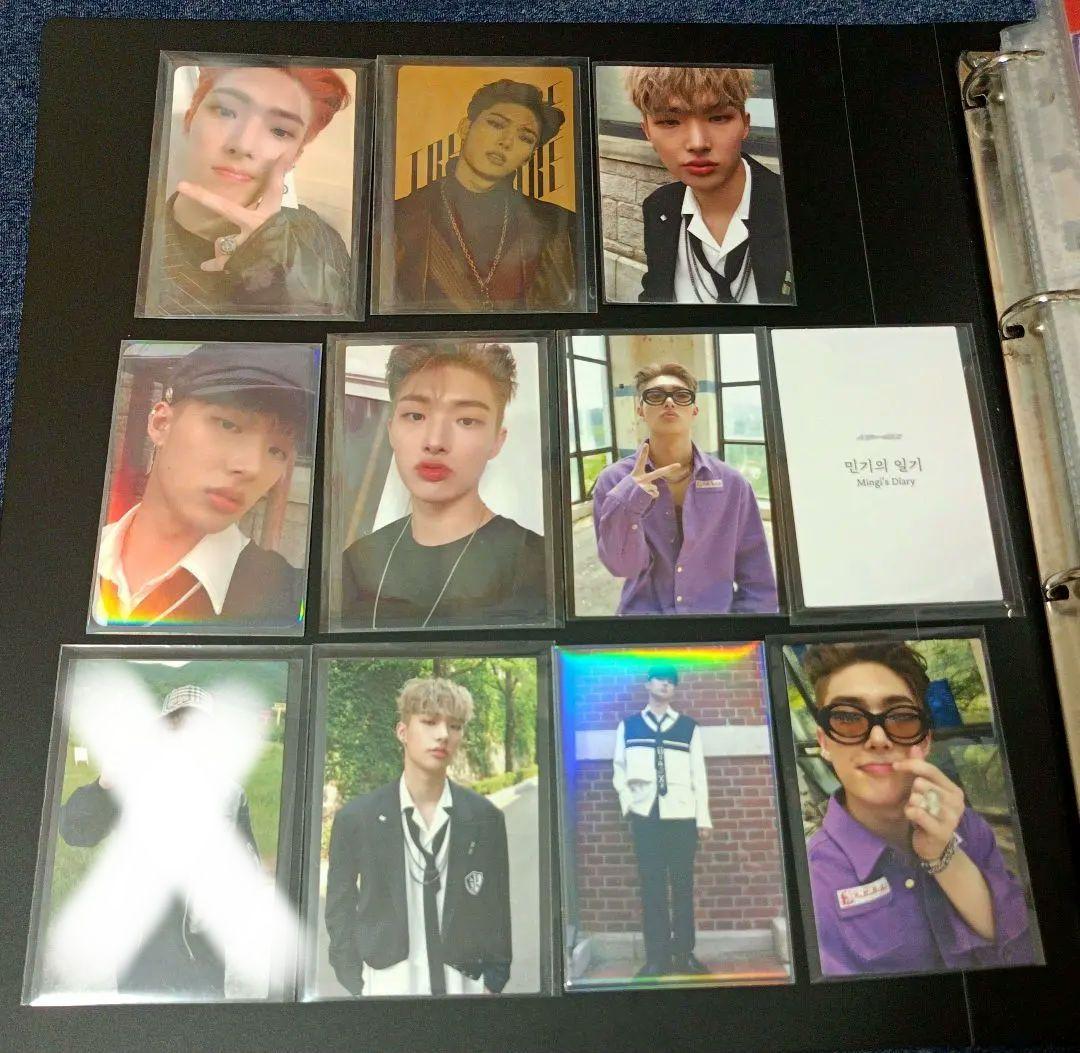 ateez ミンギ　fever part1 action to トレカ