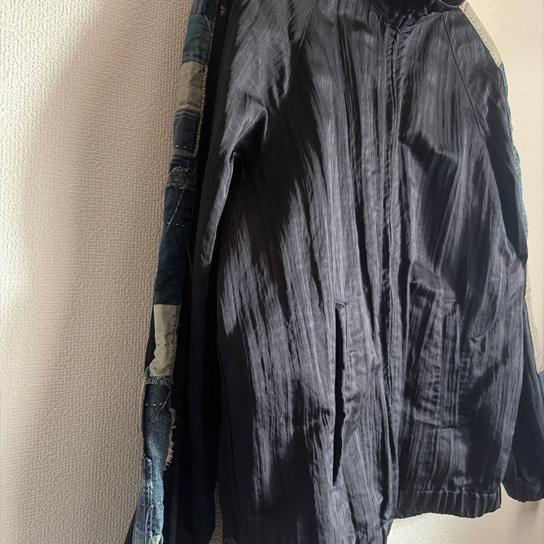 ジャケット　KUON 久遠　襤褸生地　ドメブラ