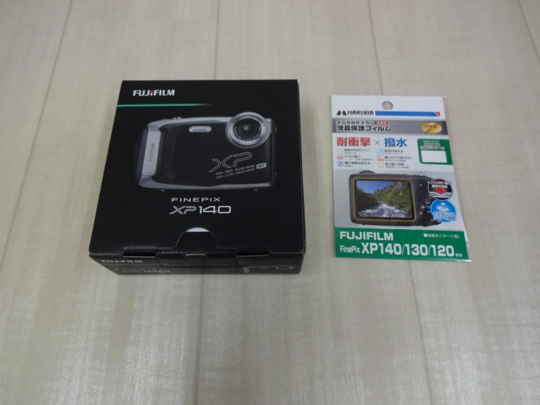 新品・未使用 ☆FUJI FILM FinePix XP 140 ダークシルバー
