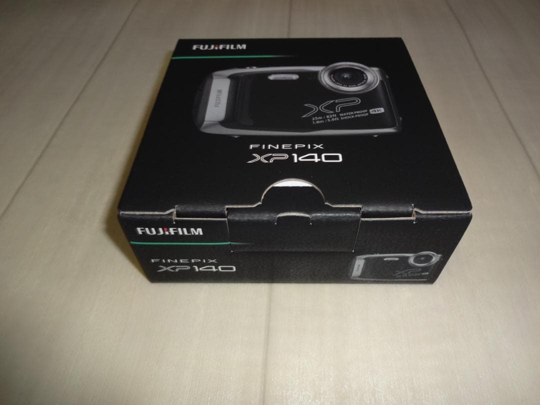 新品・未使用 ☆FUJI FILM FinePix XP 140 ダークシルバー