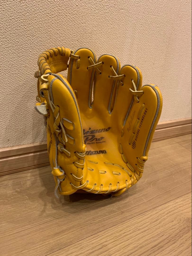 (美品)ミズノプロ　硬式　内野手用グローブ