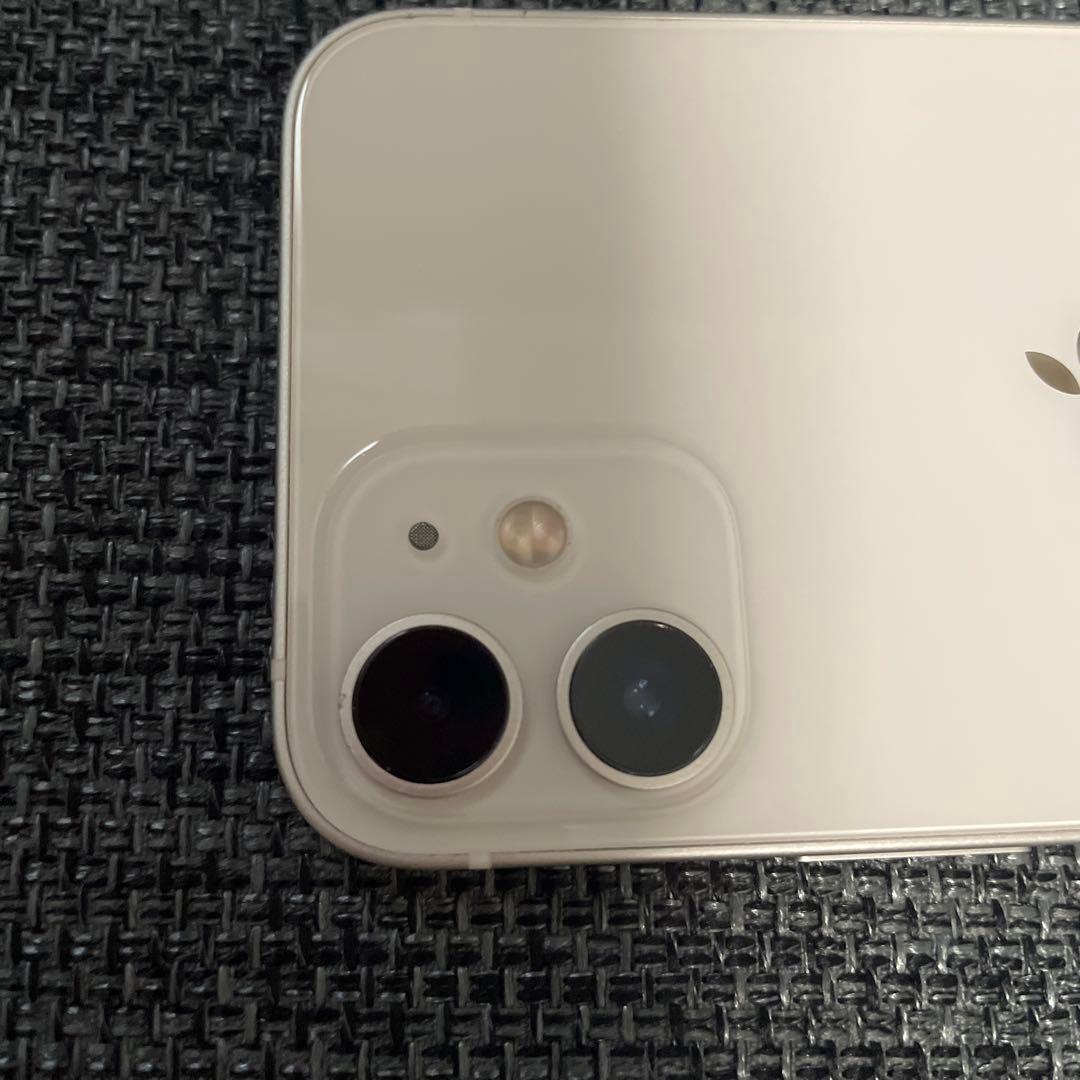 美品 Apple iPhone 12 mini 64GB ホワイト SIMフリー