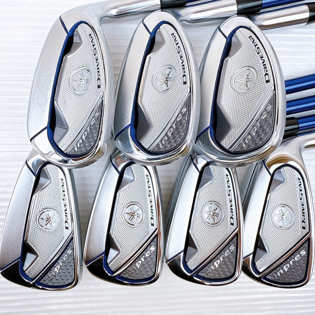 ヤマハ　インプレス　ドライブスター　アイアンセット　7本　純正スピーダーNX（R