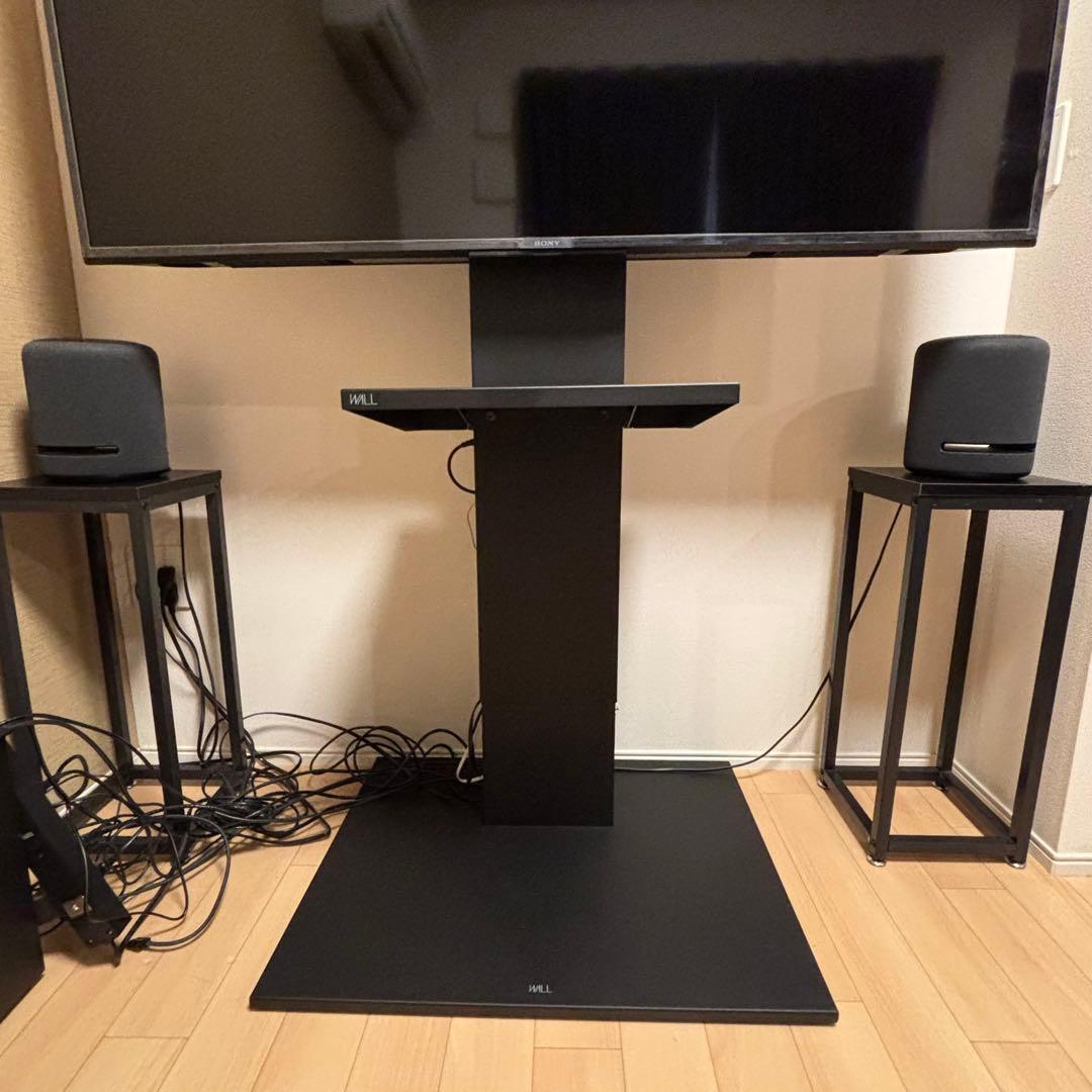 テレビスタンド WALL TVSTAND V2 HIGH TYPE＋専用棚板