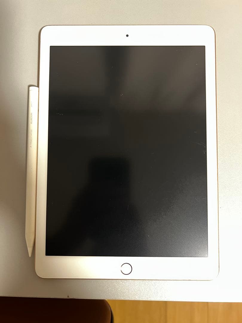 iPad 6世代128gb本体 + エレコム　active touch pen