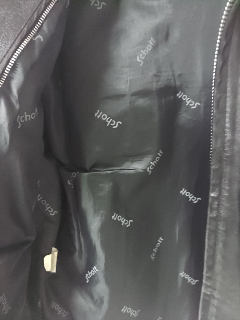 schott 641【40】◇革ジャン