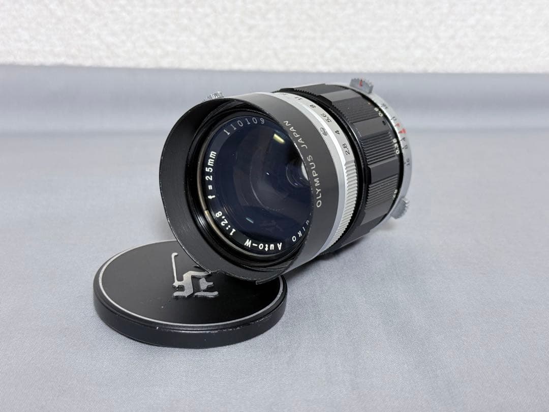 Olympus PEN-FT 　レンズ２本 38mm / 25ｍｍ 整備済