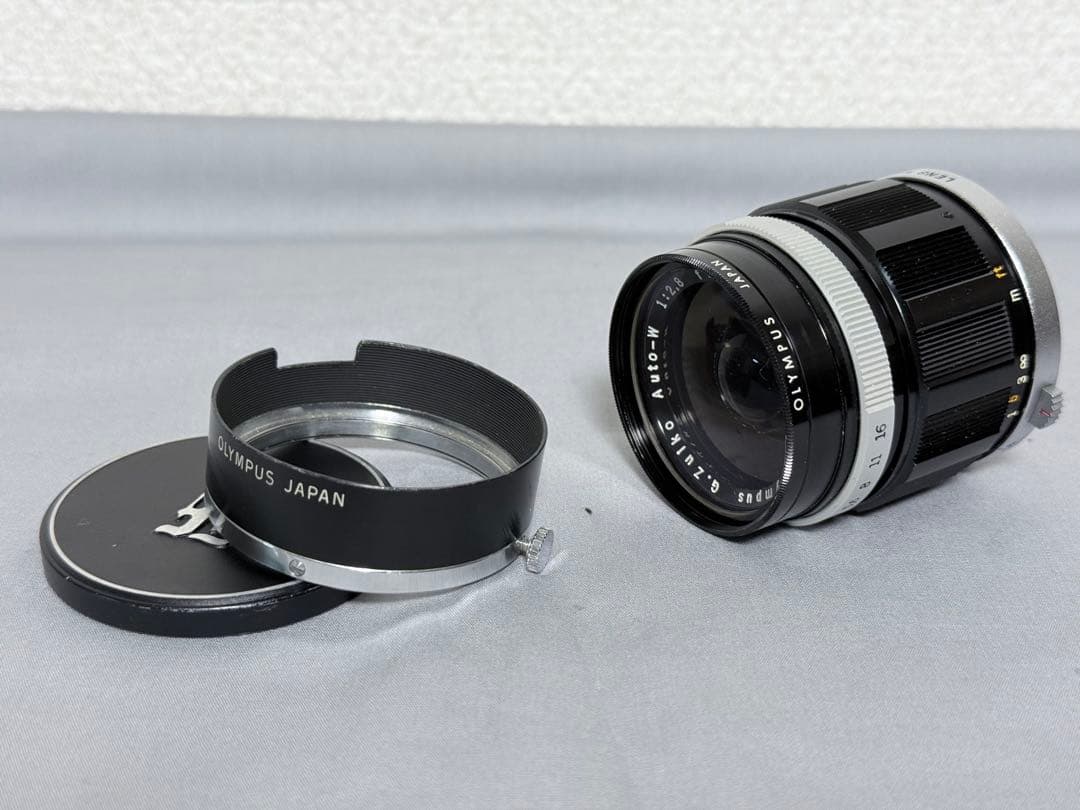 Olympus PEN-FT 　レンズ２本 38mm / 25ｍｍ 整備済