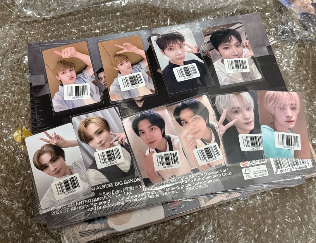 WayV 威神V kms 北京 showcase 特典 トレカ 10枚セット