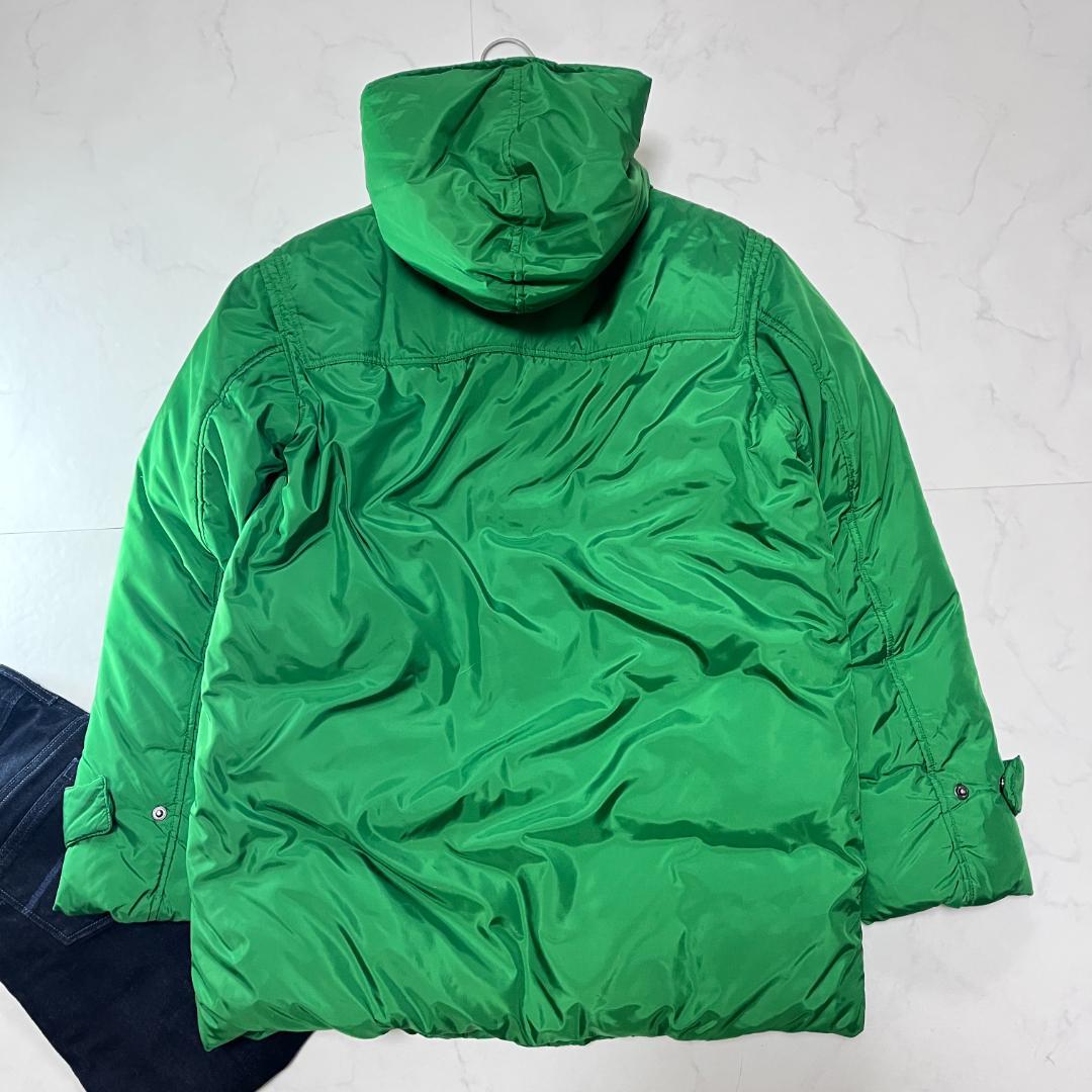 専用ラルフローレン ダウンジャケット トグル留め フード付 グリーン レディス