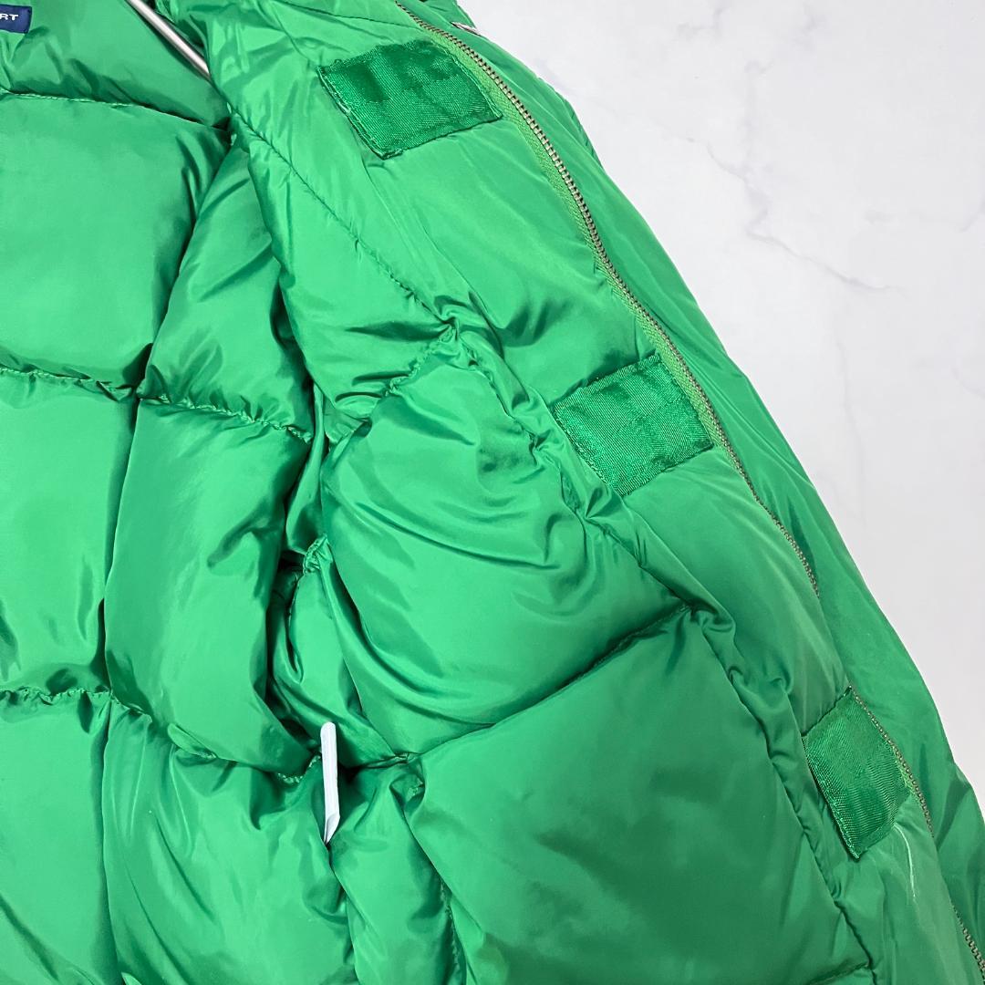 専用ラルフローレン ダウンジャケット トグル留め フード付 グリーン レディス