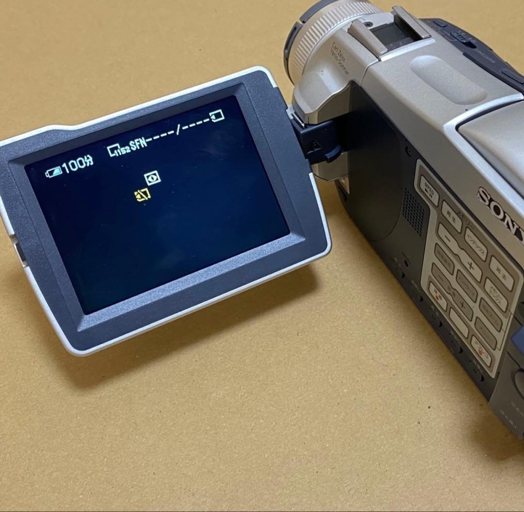 SONY miniDV Handycam DCR-TRV27　ビデオカメラ